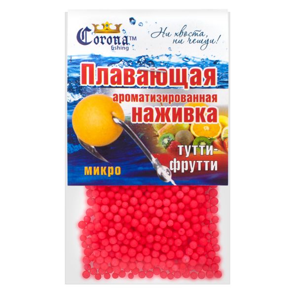 Пінопластові кульки для риболовлі - Тутті-Фрутті